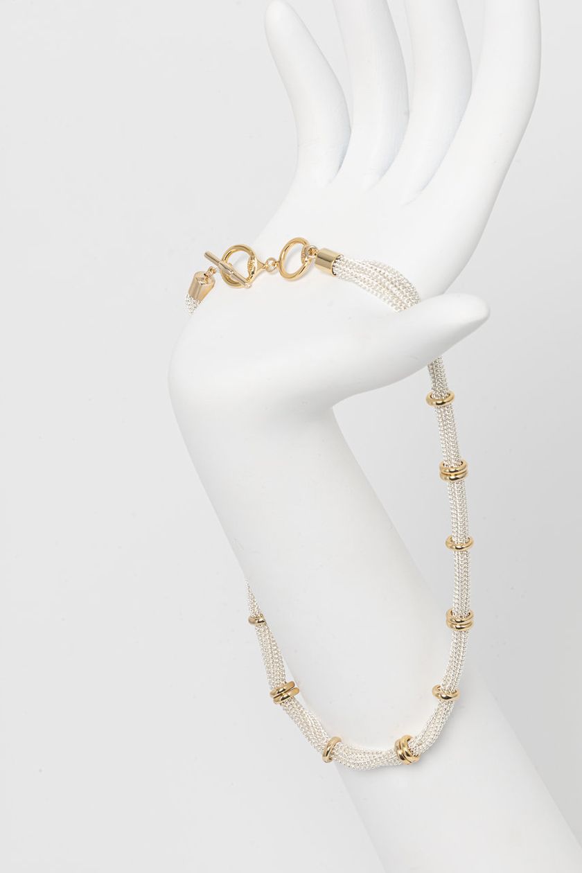 Lauren Ralph Lauren Two-Tone Chain Collar Necklace