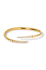 Nadri Delphine Bypass Cuff Bracelet