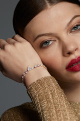 Nadri Beatrix Offset Line Bracelet