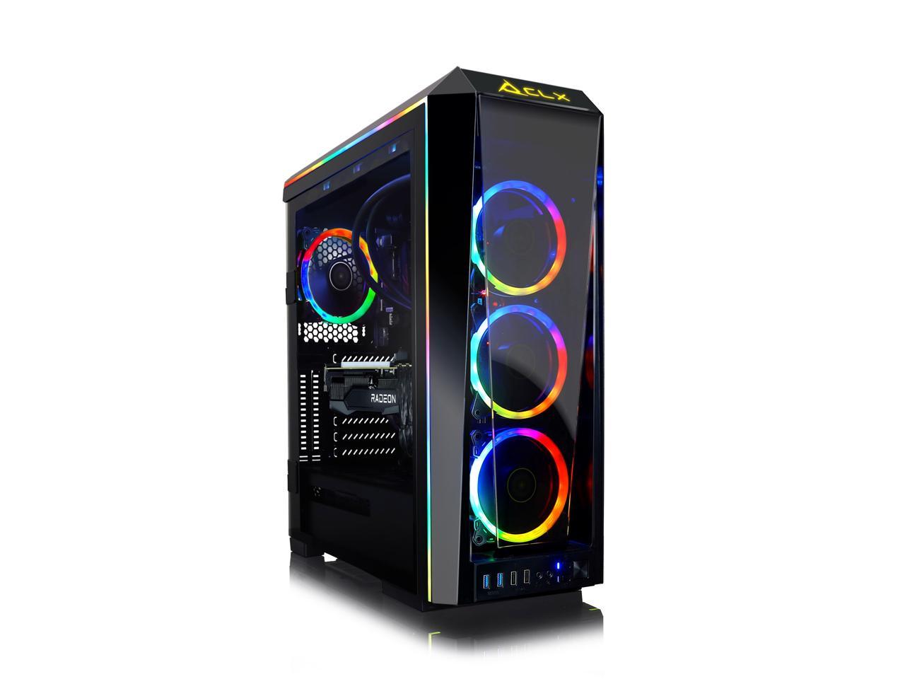 CLX SET Gaming Desktop - AMD Ryzen 9 5900X - 64GB Memory - Radeon RX 6900 XT - 1TB NVMe SSD + 6TB HDD
