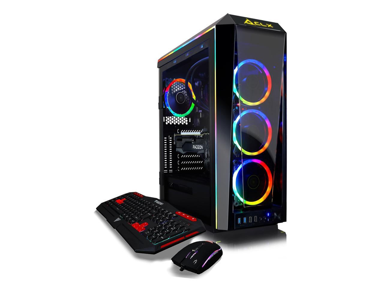 CLX SET Gaming Desktop - AMD Ryzen 9 5900X - 64GB Memory - Radeon RX 6900 XT - 1TB NVMe SSD + 6TB HDD
