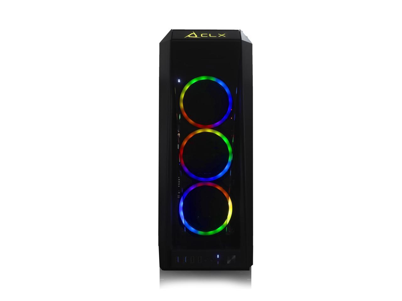 CLX SET Gaming Desktop - AMD Ryzen 9 5900X - 64GB Memory - Radeon RX 6900 XT - 1TB NVMe SSD + 6TB HDD