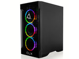 CLX SET VR-Ready Gaming Desktop - AMD Ryzen 9 7900X 4.7GHz 12-Core Processor, 32GB DDR5 Memory, GeForce RTX 4070 Ti 12GB GDDR6X Graphics 1TB NVMe M.2 SSD, 4TB HDD, WiFi, Win 11 Home 64-bit