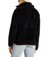 Billabong Womens Switchback Mock Neck Fleece Pullover Sweater