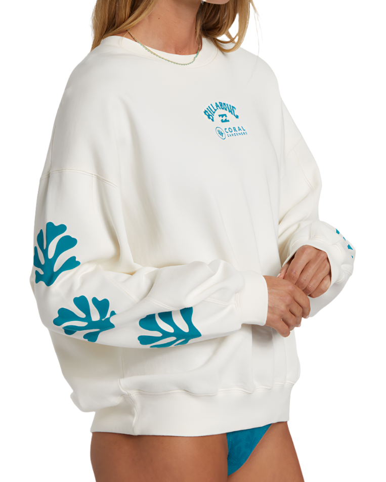 Billabong Womens Beyond The Reef Crew Sweatshirt