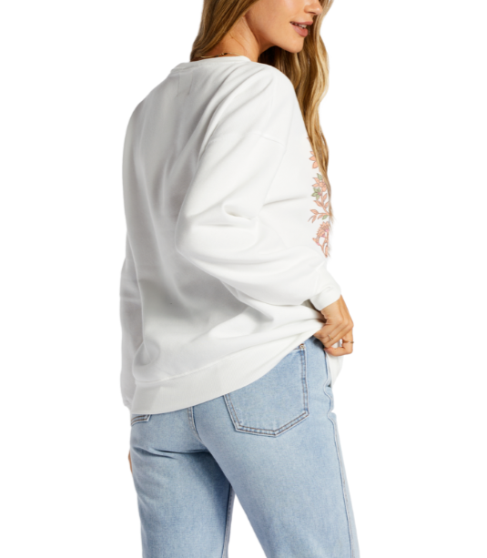 Billabong Womens Ride The Wave Graphic Sweatshirt