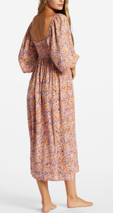 Billabong Womens Swept Away Midi Dress