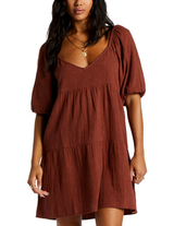 Billabong Womens Fall For Ya Babydoll Dress