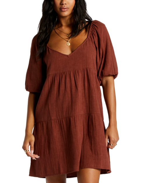 Billabong Womens Fall For Ya Babydoll Dress