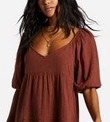 Billabong Womens Fall For Ya Babydoll Dress
