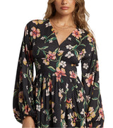 Billabong Womens Night Bloom Mini Dress