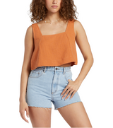 Billabong Womens Open Skies Crop Top Shirt