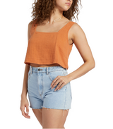 Billabong Womens Open Skies Crop Top Shirt