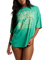 Billabong Womens Hula Hut Oversized Short Sleeve T-Shirt