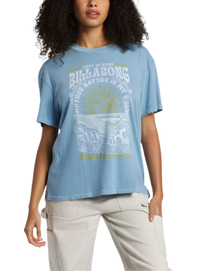 Billabong Womens Lost In Bliss Short Sleeve T-Shirt