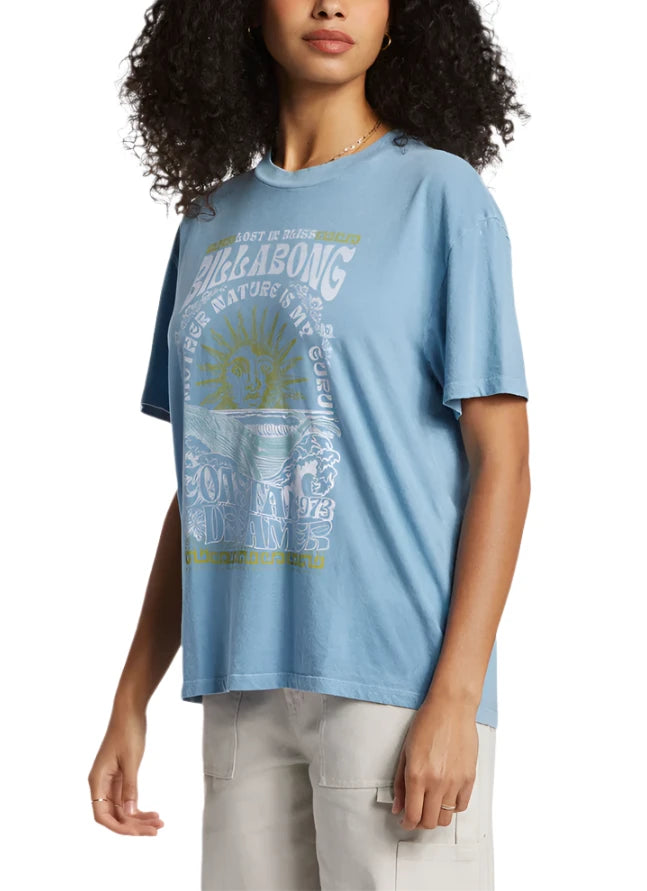 Billabong Womens Lost In Bliss Short Sleeve T-Shirt