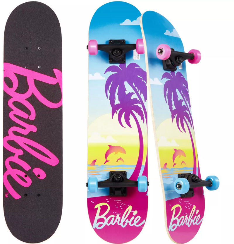 Sakar Barbie 31" Popsicle Skateboard