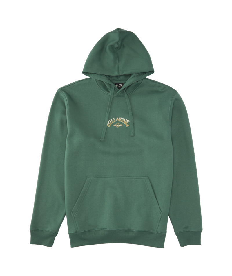 Billabong Mens Core Arch Fleece Pullover Hoodie Sweatshirt