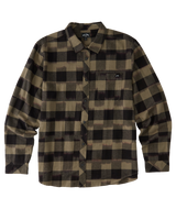 Billabong Mens Coastline Long Sleeve Flannel Shirt