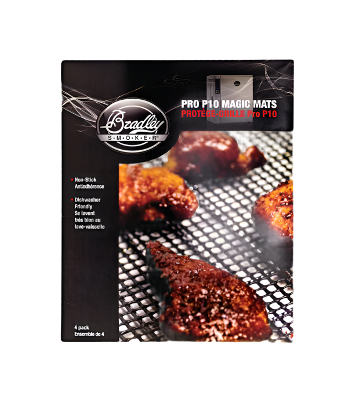 Bradley Smoker P10 Magic Mats Non-Stick Silicone Mats - 4 Pack