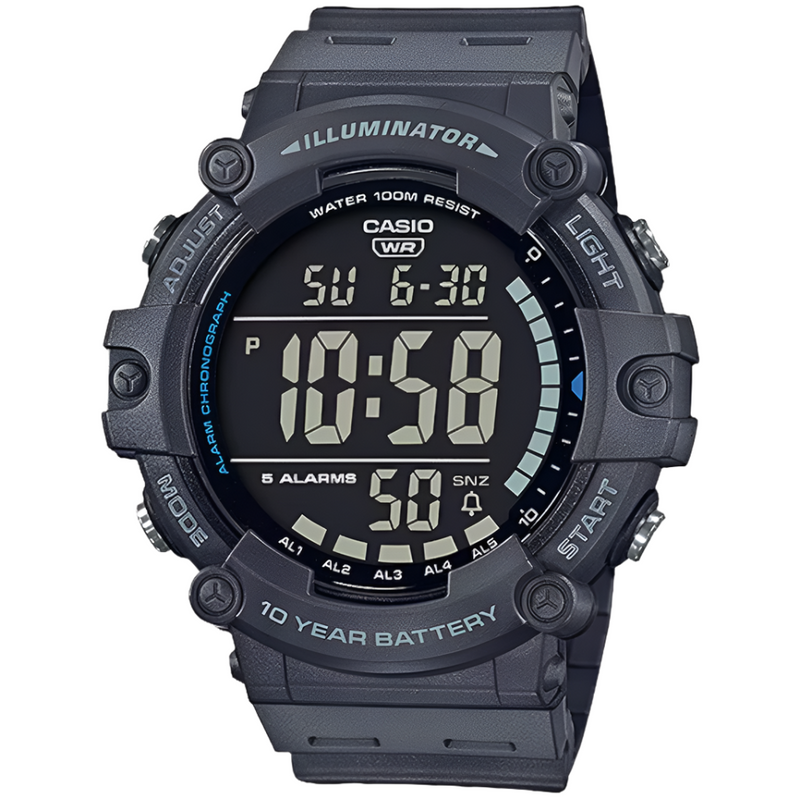 Casio Mens AE1500WH-8BV Digital Watch