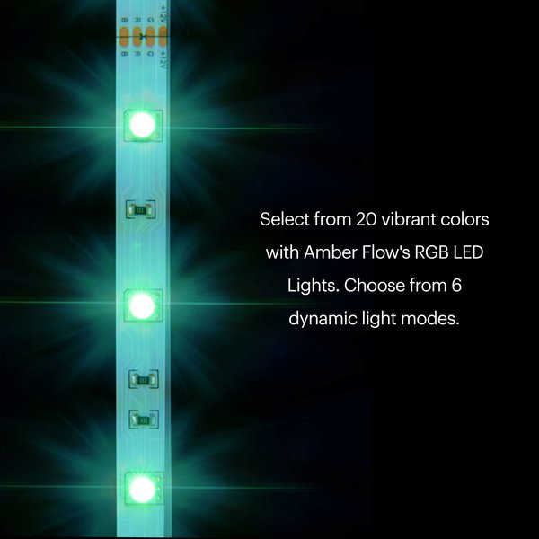 Jetson Amber Flow LED Light-Up Strips 64-Foot Long Strip