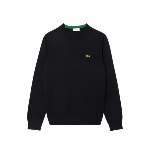 Lacoste Mens Cotton Crew Neck Sweater