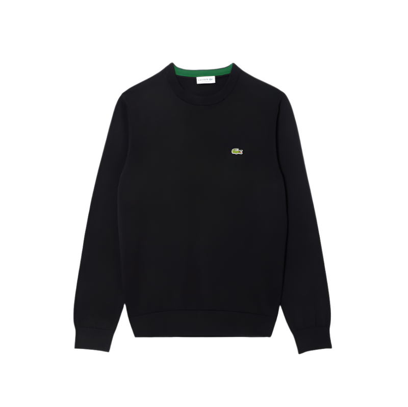 Lacoste Mens Cotton Crew Neck Sweater