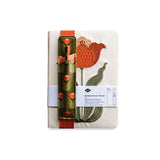 Denik Tulip Embroidered Journal with Pen