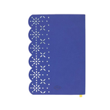 Denik Eyelet Embroidered Layflat Journal Notebook