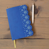 Denik Eyelet Embroidered Layflat Journal Notebook