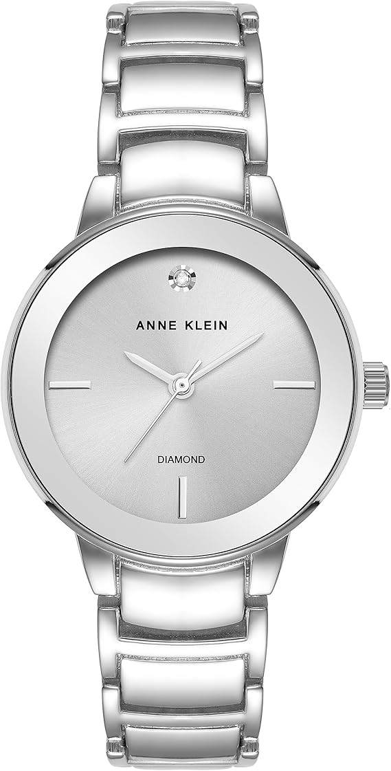 Anne Klein Watch Genuine Diamond Dial Watch Anne Klein Womens