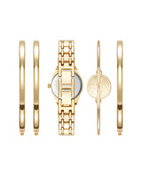 Anne Klein Gold-Tone Watch & Bracelet Set - 5-Piece