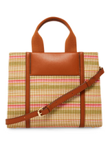 Anne Klein Texturized Canvas Mini Tote Handbag