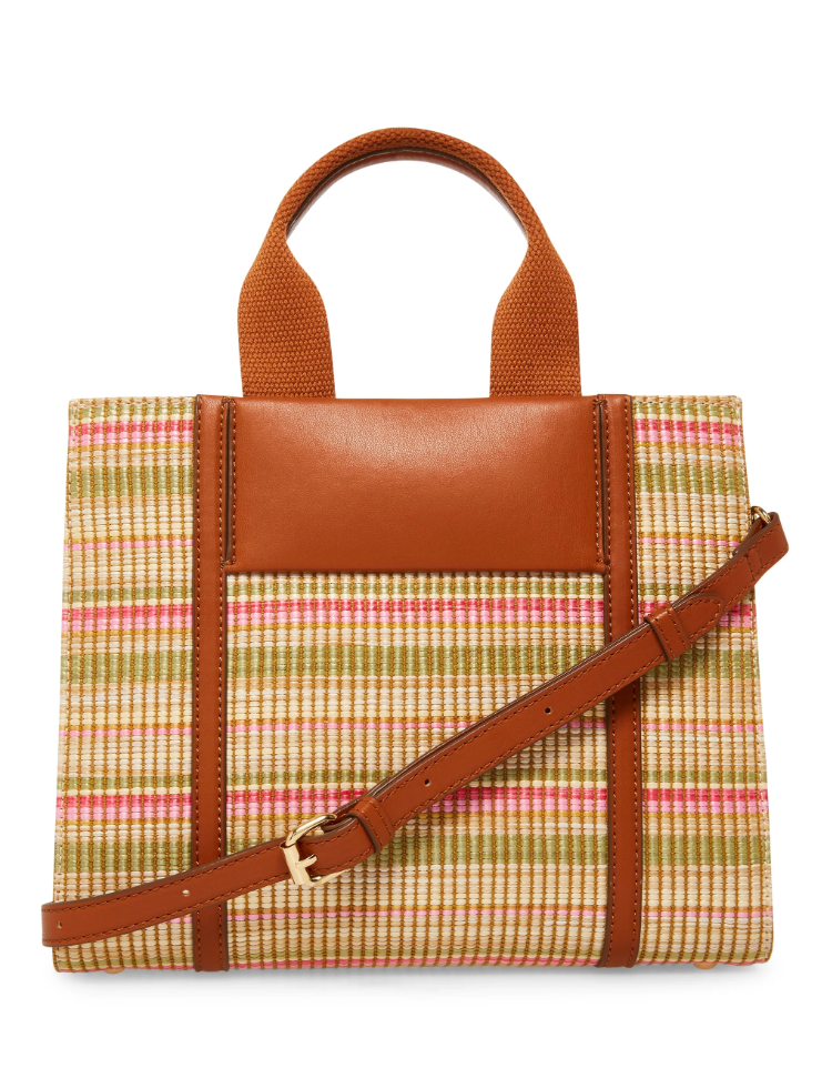 Anne Klein Texturized Canvas Mini Tote Handbag