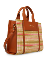 Anne Klein Texturized Canvas Mini Tote Handbag