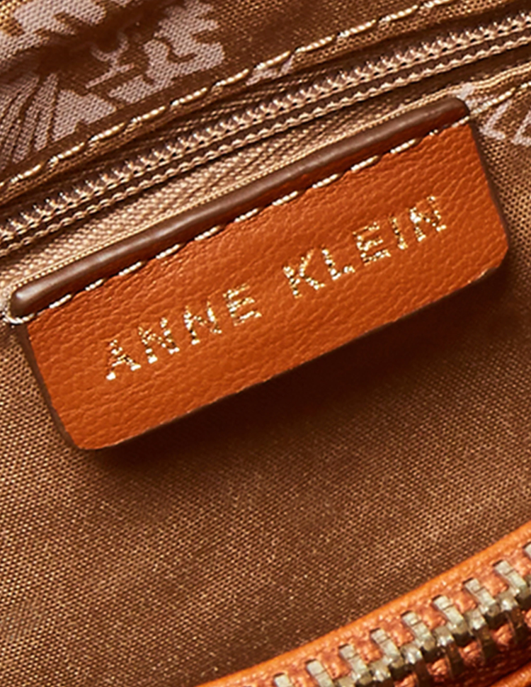 Anne Klein Texturized Canvas Mini Tote Handbag