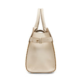 Anne Klein Straw Satchel Handbag