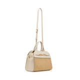 Anne Klein Straw Satchel Handbag