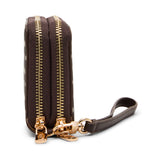 Anne Klein Double Zip Around Wallet