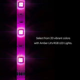 Jetson Amber Lit LED Light-Up Strips 9-Foot Long Strip