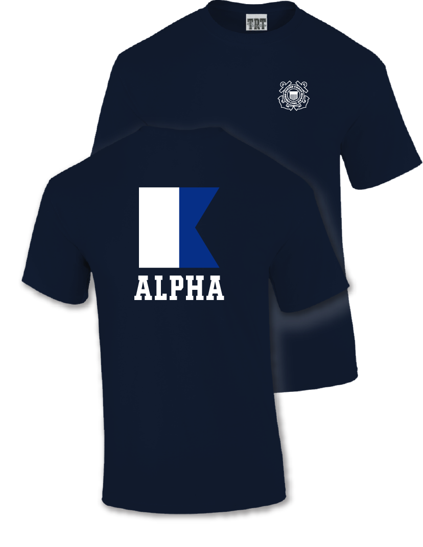 Coast Guard Alpha Short Sleeve T-Shirt