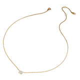 Nadri Modern Love Large Oval Cubic Zirconia Pendant Necklace