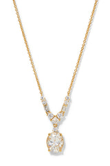 Nadri Delphine Small Frontal Necklace