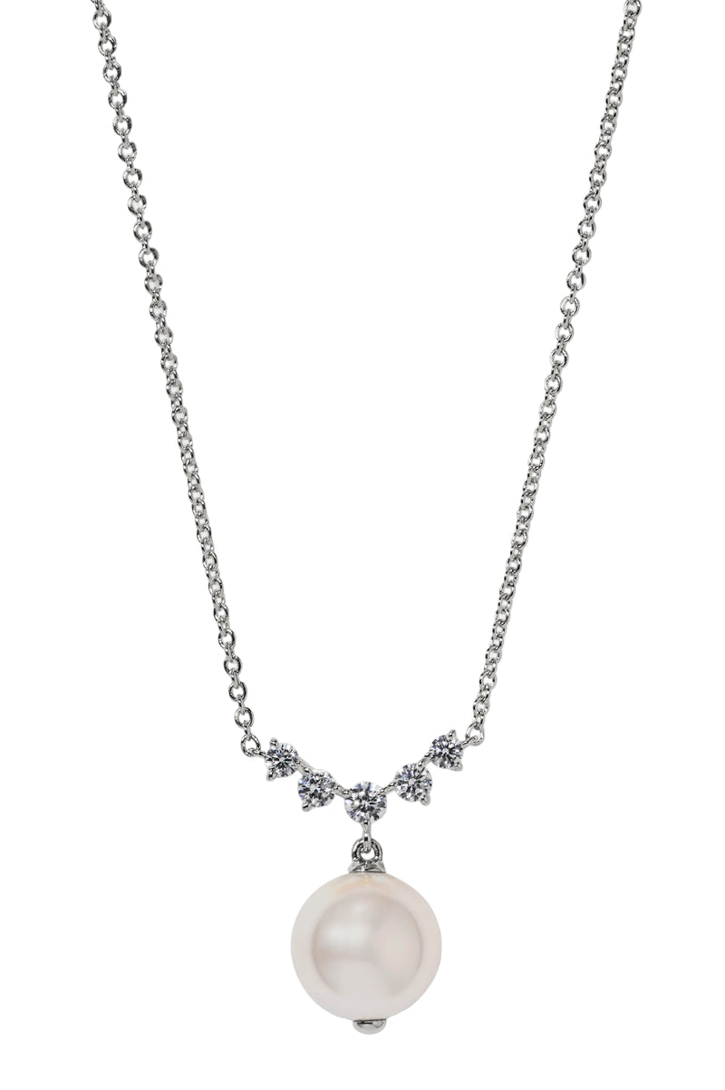 Nadri Venus Pearl Drop Necklace