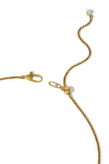 Nadri Astrid Cross Frontal Necklace