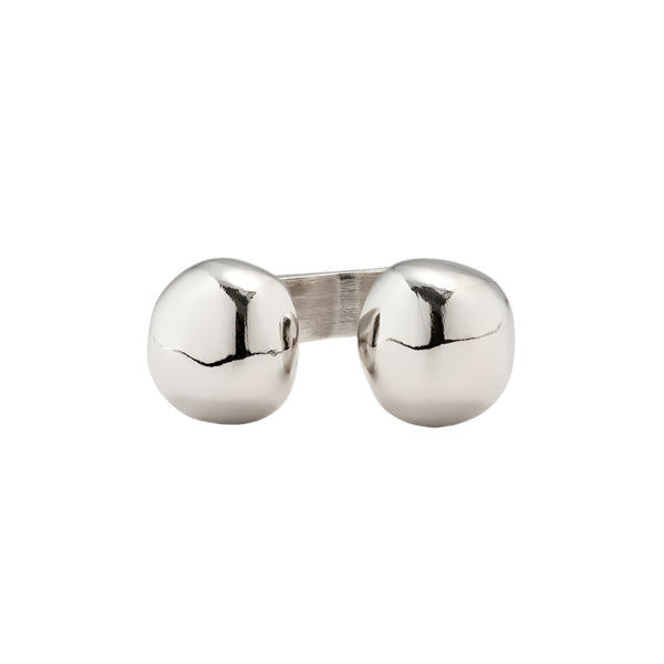 UNOde50 Zen Silver-Plated Bead Ring - 8.5