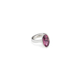 UNOde50 Blossom Silver Plated Ring - Size 8.5