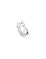 UNOde50 Stand Out Silver Plated Ring - Size 8.5