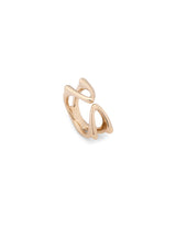 UNOde50 Stand Out Gold Plated Ring - Size 8.5